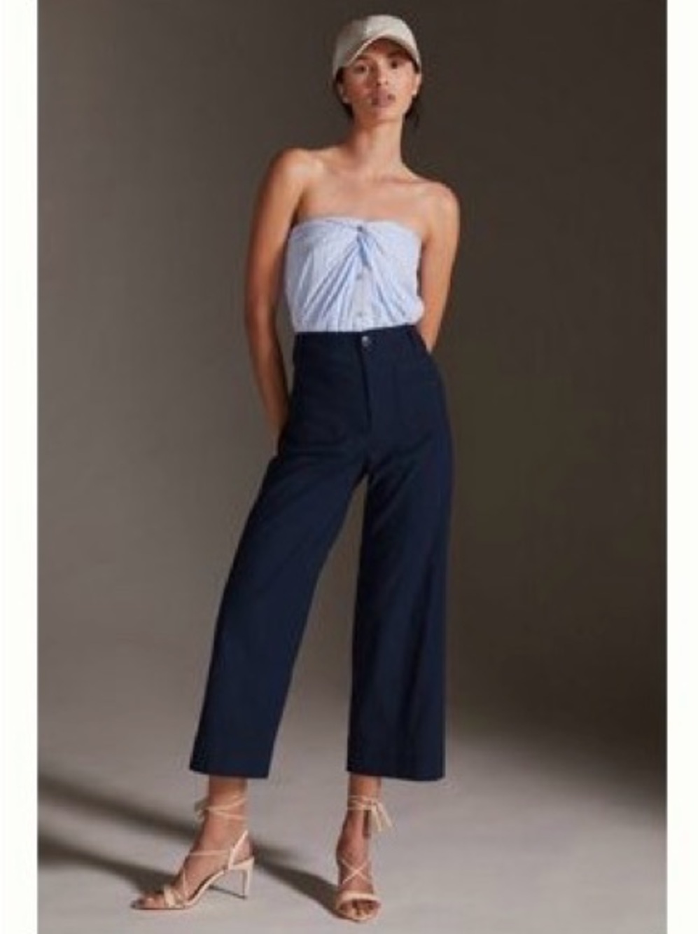 Maeve by Anthropologie- Colette Wide Leg Crop - Size 27 P